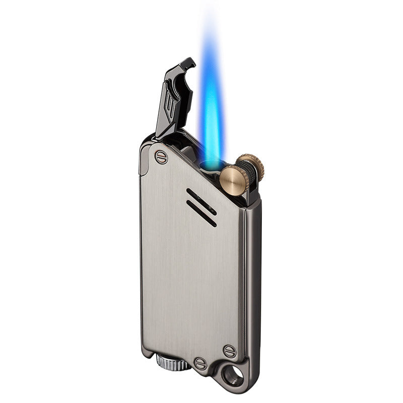 Blue Flame Windproof Metallic Lighter